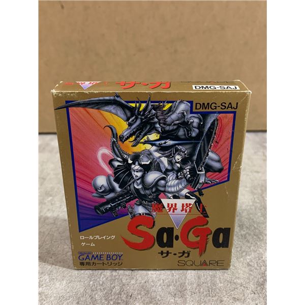 Makai Toushi SaGA Game Boy GB Nintendo Japan Import RPG