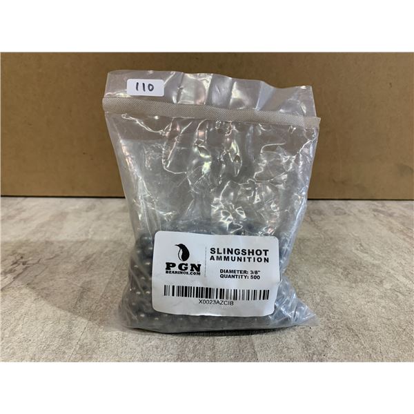 500 Pack - PGN Slingshot Ammunition  3/8"
