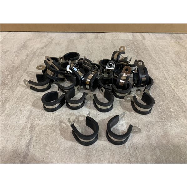 28 Pcs - Stainless Steel Clamps 3/4"