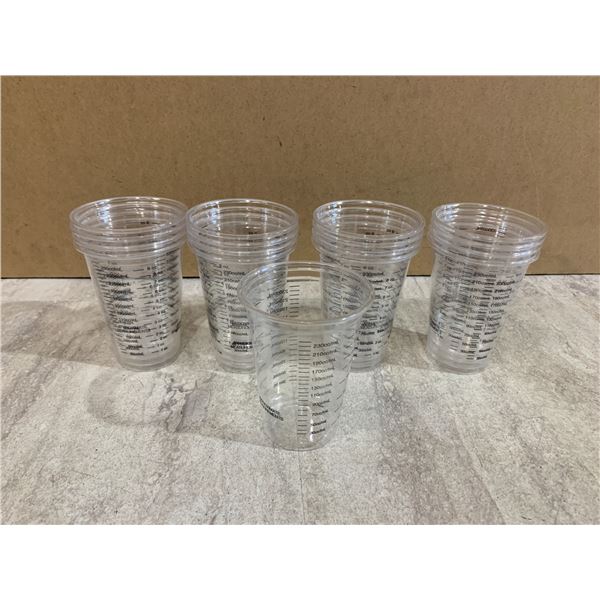 17 Pack - Reusable Plastic Measuring Cups