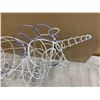 Image 2 : Metal Wire White Unicorn Basket