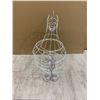 Image 3 : Metal Wire White Unicorn Basket