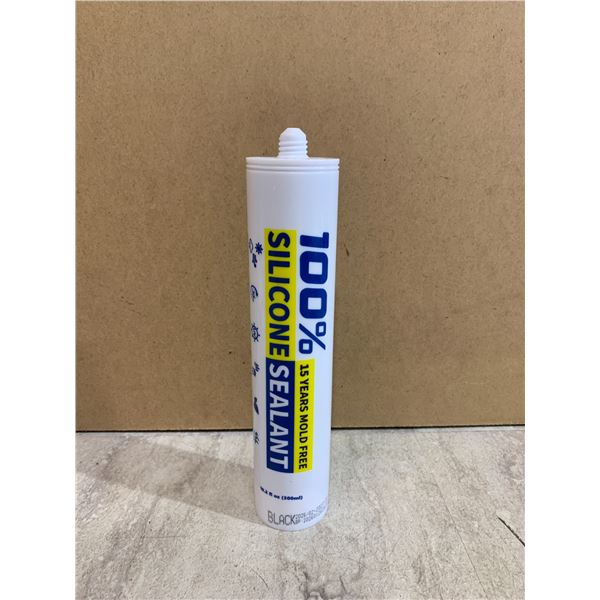 100% Silicone Sealant - Black Caulk
