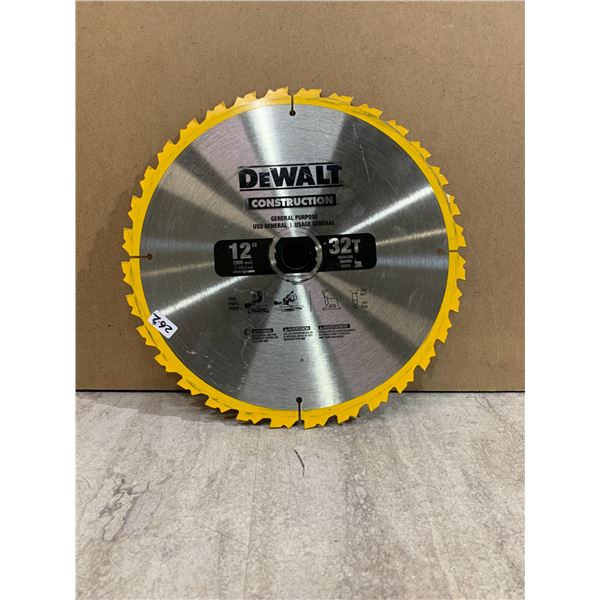 DeWalt Construction General Purpose Saw Blade - 12in (305 mm) & 32 Teeth