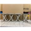Image 1 : Lot Of 4 Foldable Aluminium Chairs