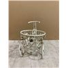 Image 4 : Metal Wire White Bicycle Basket