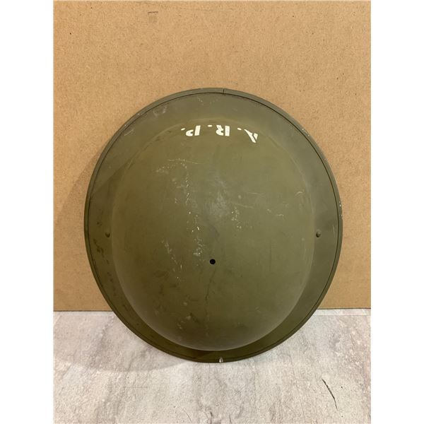 WWII British Air Raid Precautions Brodie Helmet