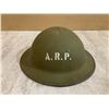 Image 2 : WWII British Air Raid Precautions Brodie Helmet