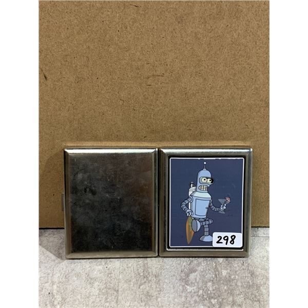 Cigarette Case With Bender From Futurama