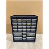 Image 1 : Prograde 39 Drawer Bin Hardware Organizer - Includes Assortment Of Screws