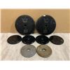 Image 1 : Lot Of 8 Workout Weight Plates