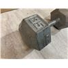 Image 4 : 35 LBS Steel Dumbell