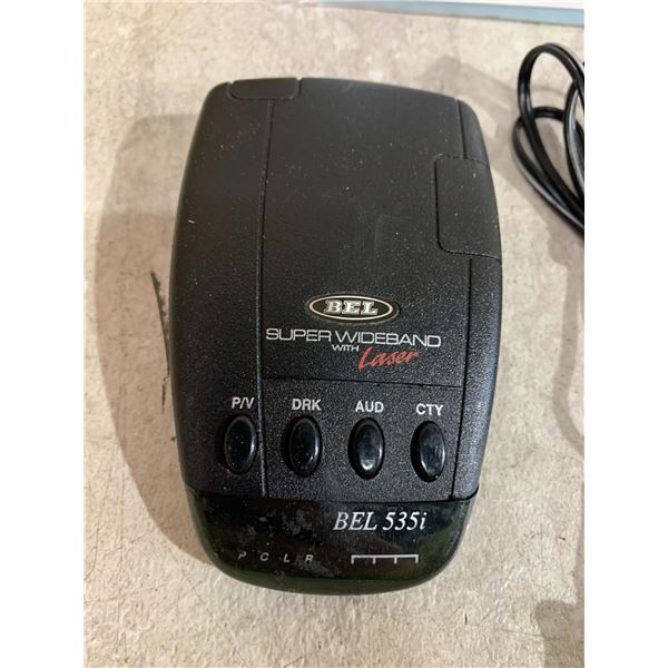 Vintage Beltronics BEL Super Wideband Radar Detector With Laser Detection