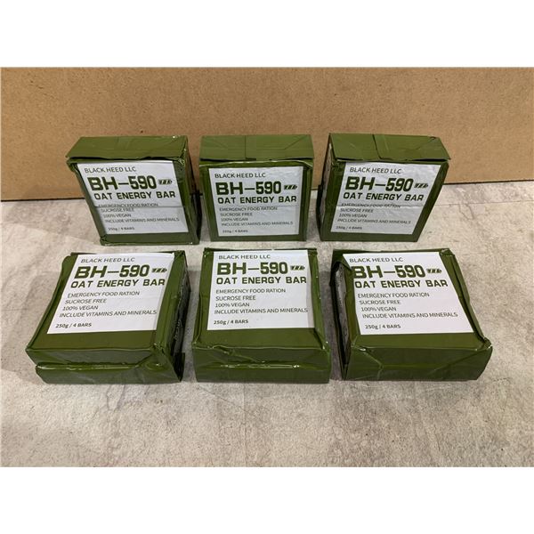 6 Pack - BH-590 OAT Energy Bar