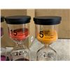 Image 5 : 6 Pack - Sand Hourglass Timers