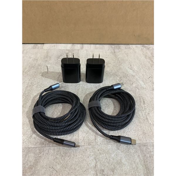 2 Pack - C To C Super Fast Chargers