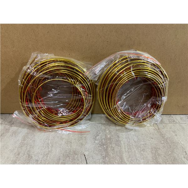 2 PCS Flexible Molding Peel And Stick Trim For Mirror Frame Edge