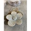 Image 2 : Magnetic Curtain Tiebacks - Flower Shaped
