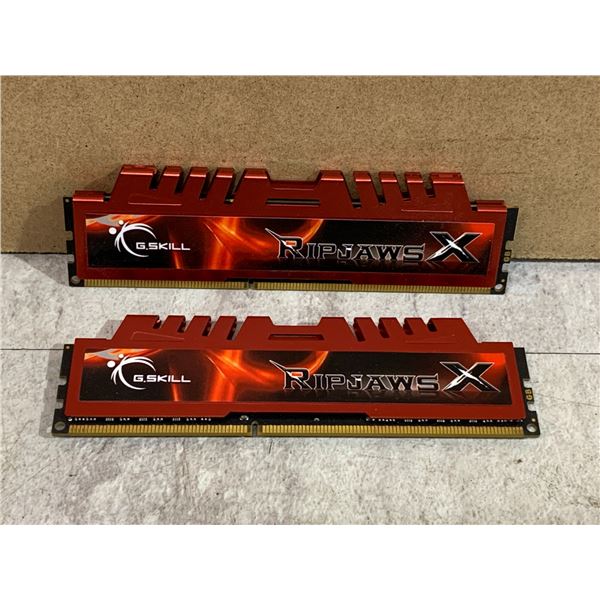2 Pack - G.Skill RipjawsX Series Desktop RAM - 4GB Each