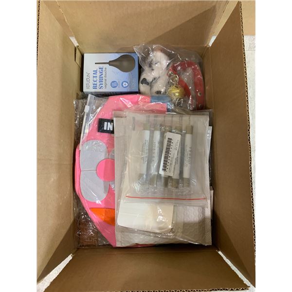 1 Open-Box Non-Mystery Box w/ 20+ Items - Size 15in x 4 1/4in x 10in