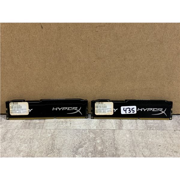 Kit Of 2 HyperX Fury Ram Sticks 4GB Each