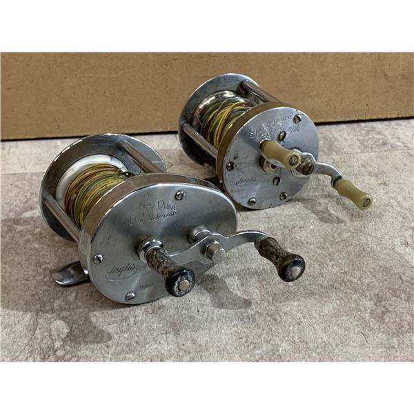 Lot Of 2 Vintage Fishing Reels