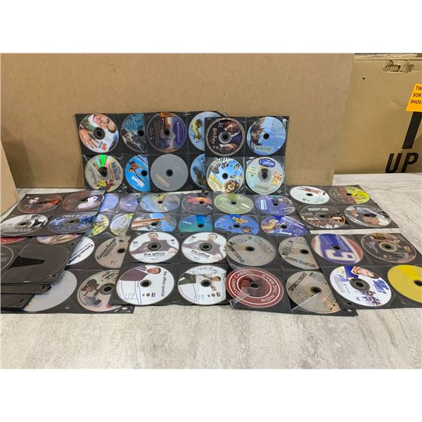 Assorted Lot Of Kids & Adult DVDs - 82 CDs