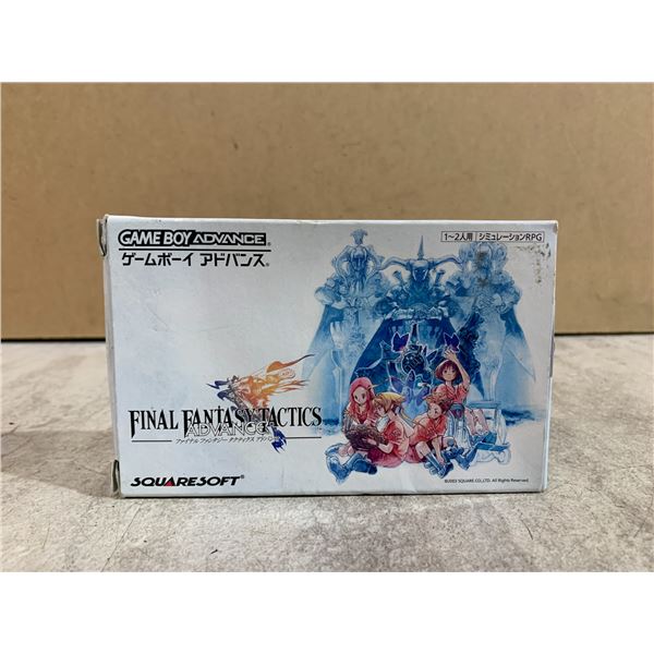Final Fantasy Tactics - Gameboy Advance Japan Import