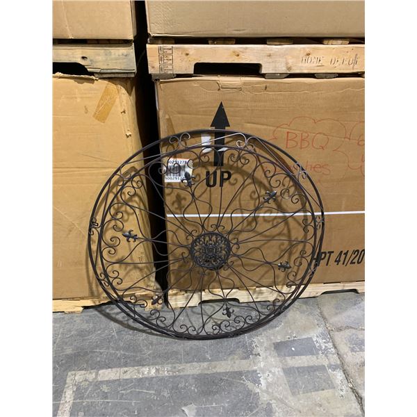 Ornamental Metal Wall Art Décor - Large