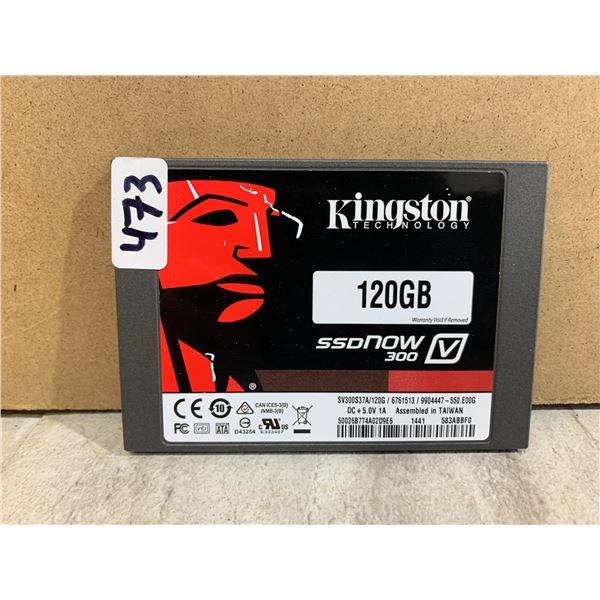 Kingston Technology SSDnow 300 - 120 GB Drive - Formatted