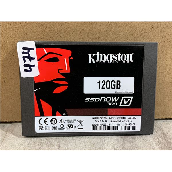 Kingston Technology SSDnow 300 - 120 GB Drive - Formatted