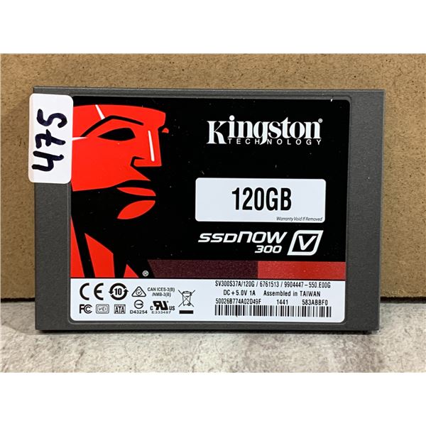 Kingston Technology SSDnow 300 - 120 GB Drive - Formatted