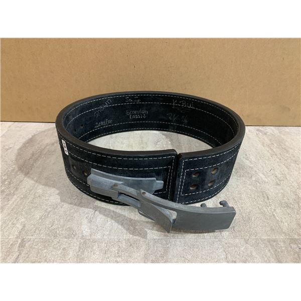 Inzer Forever Lever Powerlifting 1MM Belt 35.75in Length