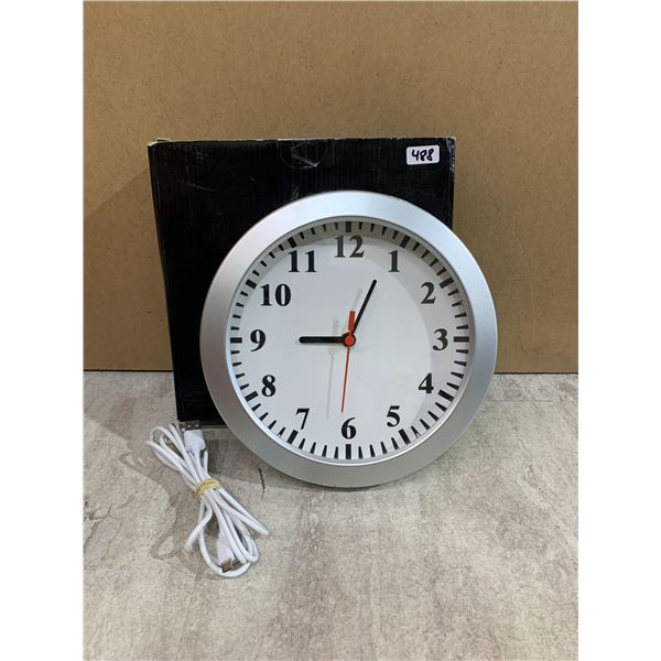 Hidden Camera Wall Clock - Comes With USB Cable