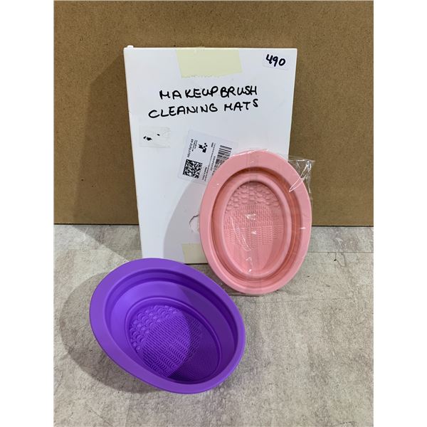 2 Pack - Silicone Makeup Brush Cleaning Bowls