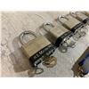 Image 2 : Lot Of 6 Padlocks - With Spare Keys