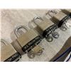 Image 3 : Lot Of 6 Padlocks - With Spare Keys