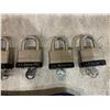 Image 4 : Lot Of 6 Padlocks - With Spare Keys