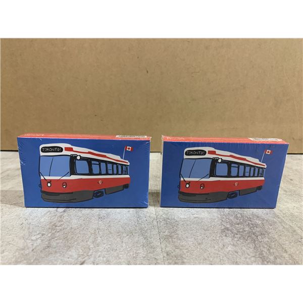 Lot Of 2 Boxes Of Abbott Collection Toronto Streetcar Matches