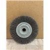 Image 1 : Wire Wheel Brush For A Bench Grinder