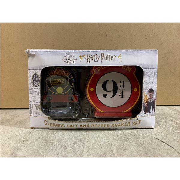 Harry Potter Themed Ceramic Salt & Pepper Shaker Set