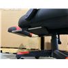 Image 12 : Red & Black Gaming Chair With Retractable Footrest & Lumbar Support