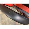 Image 5 : Red & Black Gaming Chair With Retractable Footrest & Lumbar Support