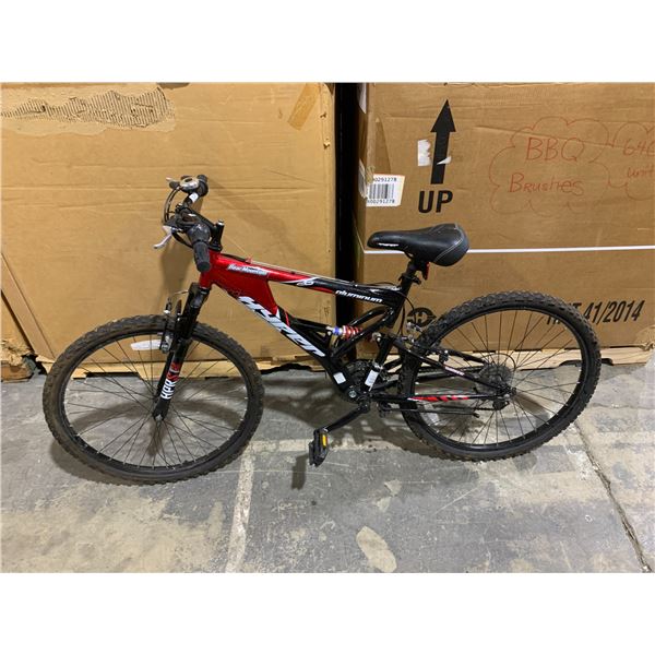 Hyper Bicycles Bear Mountain Aluminium Mountain Bike - Dual Suspension Frame