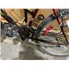Image 10 : Free Spirit Frontier 18 Speed Mountain Bike - Black & Red Gradient Frame Finish