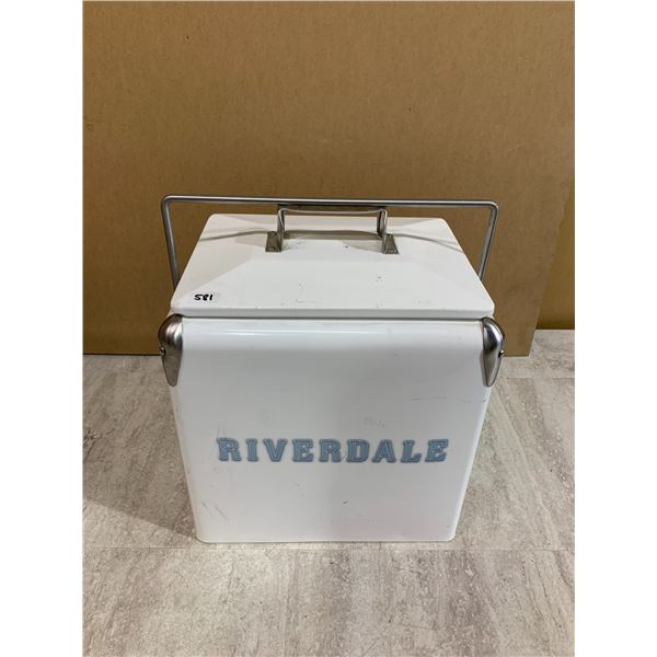 Riverdale Cooler - 13L Metal Ice Chest - Has Bottle Opener On The Side