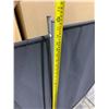 Image 4 : Black Curtain Divider Portable Privacy Screens