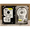 Image 1 : Lot Of 2 80GB WD Computer Hard Drives - Formatted