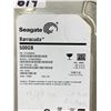 Image 2 : Seagate 500 GB Computer Hard Drive - Formatted