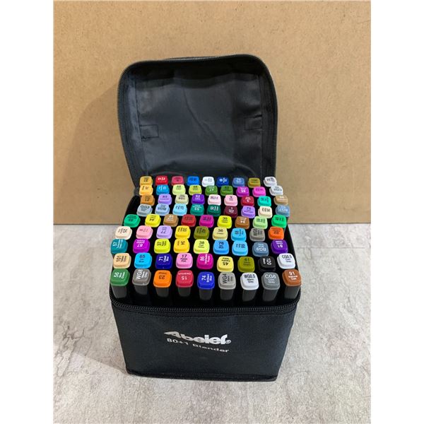 Abeier 80+1 Colour Art Marker Set